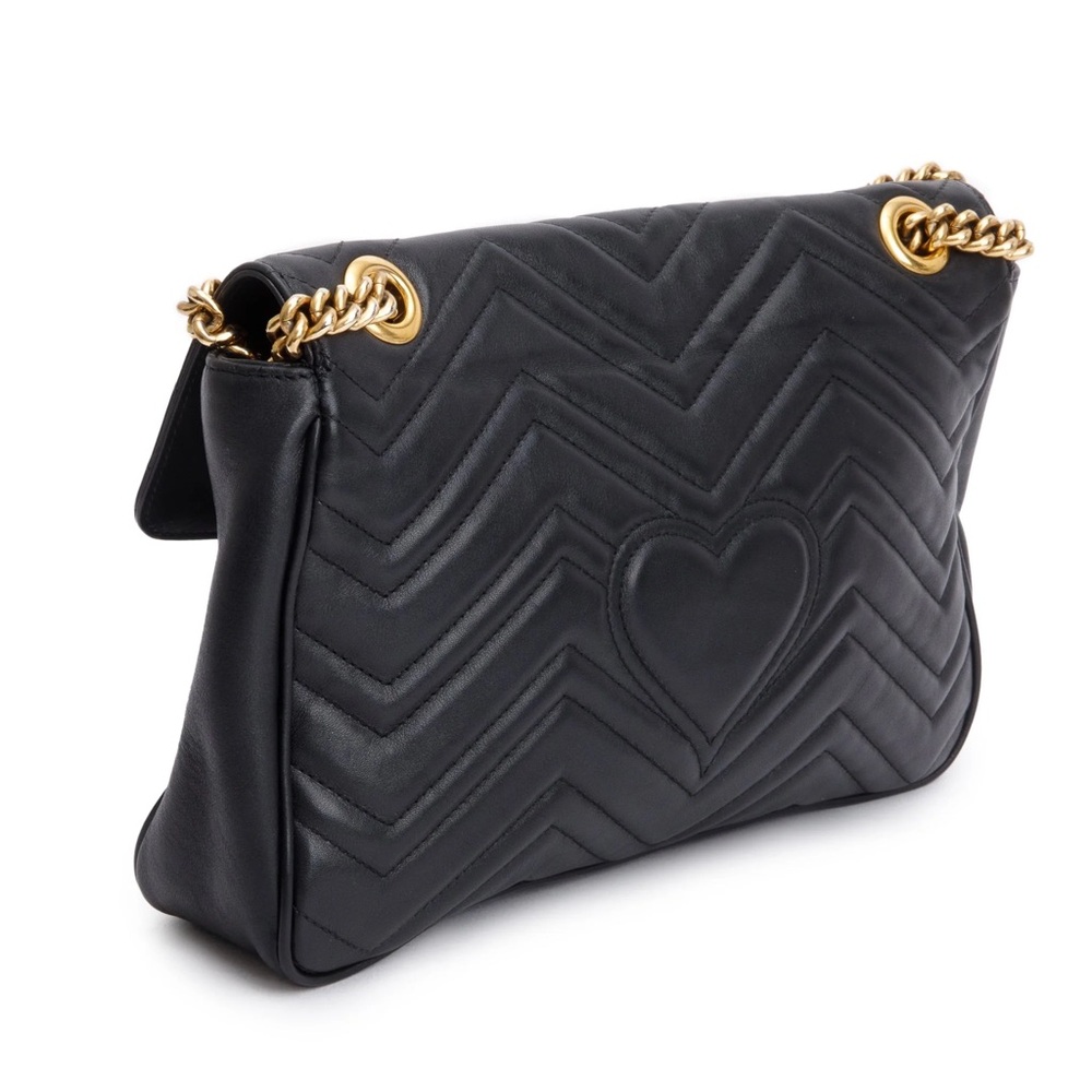 GUCCI GG Marmont Matelasse Medium Shoulder Bag - Picture 4 of 9